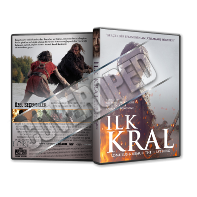 İlk Kral - Il Primo Re 2019 Türkçe Dvd cover Tasarımı